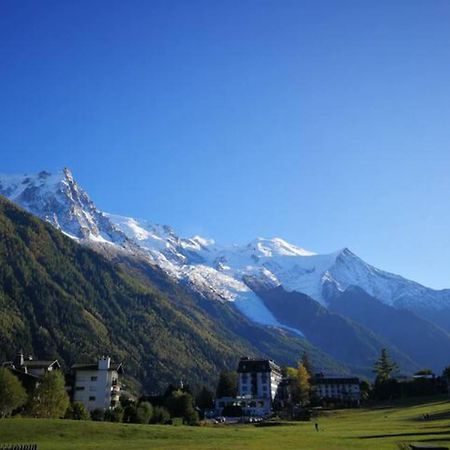 Appartement Le Savoy - Terrasse Avec Vue Sur Le Mont-Blanc à Chamonix Extérieur photo