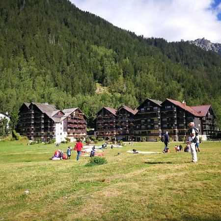 Appartement Le Savoy - Terrasse Avec Vue Sur Le Mont-Blanc à Chamonix Extérieur photo