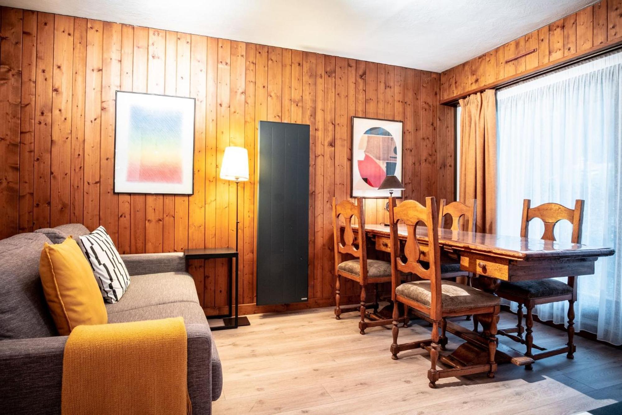 Appartement Le Savoy - Terrasse Avec Vue Sur Le Mont-Blanc à Chamonix Extérieur photo